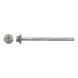 Façade construction screw, type BZ, A2, with sealing washer, 16 mm