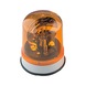 ROTATING WARNING BEACON - ROTATING BEACON ORANGE 12/24V FLAT BASE - 1