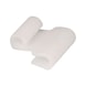 EDGE HOOK WHITE WIDE NYLON - EDGE HOOK WHITE WIDE NYLON - 1