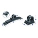 ADJUSTABLE PLASTIC MUDGUARD SUPPORT - 2