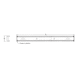 UNDERRUN BAR LOW TYPE - UNDERRUN PROTECTION BAR EMBELLISHED INOX STEEL M.2.0 NOT APPROVED - 2