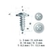 DRILLING SCREW UNIVERSAL - DRILLING SCREW UNIVERSAL C0059 - 2