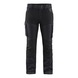 Pantalón tela vaquera elástico (mujer) 7147 1147 - Pantalón servicio vaquero elástico mujer Azul marino/Negro 7147 1147 8999 C32 - 1