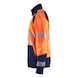 Sudadera HV con cremallera 3558 2528 - Sudadera de AV con cremallera completa Naranja/azul marino 3558 2528 5389 XXXL - 3