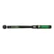 RECA torque wrench with turning knob and reversible ratchet head