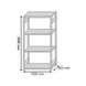 MODULAR SHELVING IN GALVANIZED STEEL - 2