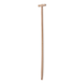 Long handles for shovels, brooms and axes - Shovel handle, ash, T-shaped, 110 cm - 1