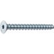MULTI-MONTI-plus concrete screw anchor, zinc-plated steel, MMS-plus-F countersunk head with TX drive - 1