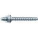 MULTI-MONTI-plus concrete screw anchor, zinc-plated steel, MMS-plus-V pre-positioning anchor with metric connecting thread - 1