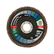 Rondo-Mop flap disc - Rondo-Mop flap discs, grain: 60, ceramic abrasive grain, 125 mm - 1