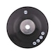 Backing pad for vulcanised fibre discs - Support plate for vulcanised fibre discs, 178 mm - 2