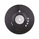 Backing pad for vulcanised fibre discs - Support plate for vulcanised fibre discs, 178 mm - 3