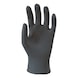 Nitrile gloves, smooth, black, double layer - 1