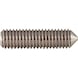 Set screw with tip, DIN 914 A2 - Set screw with tip, DIN 914 A2, hexagon socket 2.5, M5 x 12 - 1