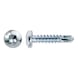 seboX pan head drilling screw, sim. to DIN 7504-N galv - seboX pan head drilling screw, sim. to DIN 7504-N galv, square drive 4.2 x 16 - 1