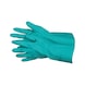 Nitrile chemical protective gloves