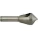Countersink deburring tool with cross-hole 90° HSS-Co - 1