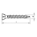 Drywall screws for fibreboard with HiLo thread - small packs - 2