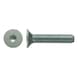 Countersunk head screws, ISO 10642 10.9, galvanised - 1