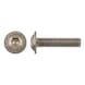 Pan head screw with flange, DIN EN ISO 7380-2 A2-70 - 1
