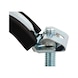 Qmatic Click - zinc plated steel pipe clamp - 4