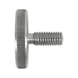 Knurled thumb screw, DIN 653 5.8 - 1