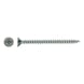Countersunk head chipboard screw, zinc plated, Pozidriv - 1