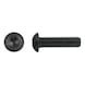 Pan head screw, DIN EN ISO 7380-1 10.9, plain - 1