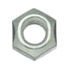 Ecrou hexagonal tout acier autofreinant, DIN 980, résistance 8, zingué - 1
