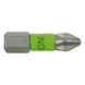 RECA Inox 1/4-inch PH recessed head bit - RECA stainless steel bit, 1/4 inch, 25 mm, cross slot PH 2 - 1