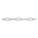 Round steel C-link chain, stainless steel - 1