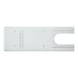 Geze cover panel - Geze cover panel TS 500 NV, stainless steel - 1