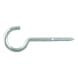 Clothes line hook, type 15, zinc-plated - 1