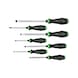 ultra screwdriver sets - RECA ultra screwdriver set with striking cap, 7 pieces, SL/PH - 1