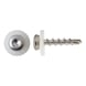 sebS round head drilling screw for window sills, A2 - sebS pan-head drilling screw for window sill, A2, with washer, Z 20 4.2 x 20 - 1