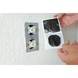Enchufe y tapa del interruptor - Enchufe y tapa del interruptor, negro, 70 x 70 mm - 2