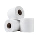 White domestic toilet paper