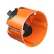 Caja de aparato estanca naranja ECON Kaiser - Toma de aparatos, naranja, ECON 64, hermética, 62 mm - 1