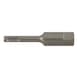 Hammer core drill bit ratio - adapter and accessories