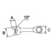 Ratchet combination wrench, short series - 2