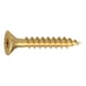 RAPID® load-bearing timber screw with countersunk head, yellow