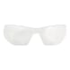 5X1 safety glasses with frame - 5X1 replacement lens, clear, clear, UV protection 400, AB+, AK+, microfibre case - 1