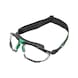 5X1 safety glasses with frame - Accessories set 5X1 rubber frame and head band including microfibre case - 1