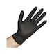 Black disposable glove - 1