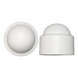 Cover caps for hexagon head bolts - Cap for hexagon head bolt, plastic, white, M8 - 1