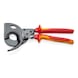 Cable cutters, ratchet design 320 mm VDE - Cable cutters, ratchet design for copper cables up to dia. 60 mm/600 mm² 320 mm - 1