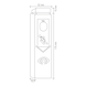 GfS exit control system with pre-alarm, RAL 6029 - 3