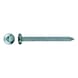 Window sill screw without washer, self-tapping screw thread, zinc plated, TX  - 1