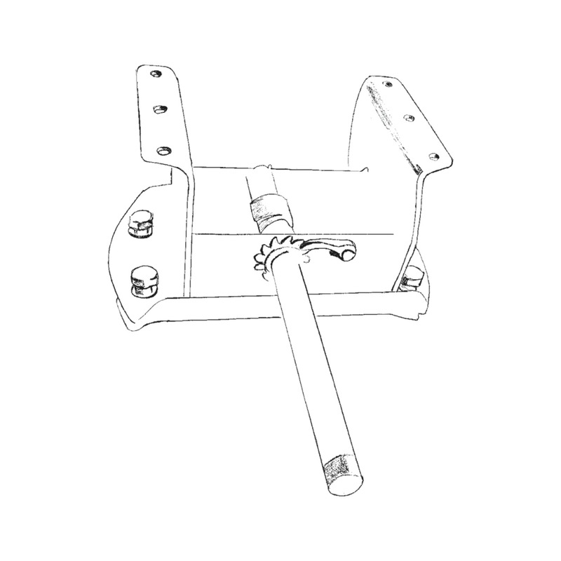 Buy SUBFRAME TRAILER WHEEL CARRIER TWIN WHEELS online