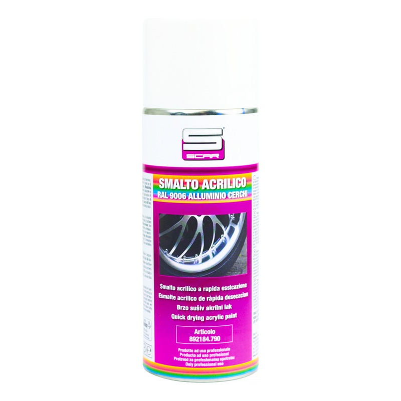 Buy RAL 9006 ACRYLIC PAINT FOR ALUMINIUM RIMS online